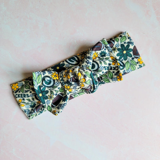 Packers Knotted Headwrap