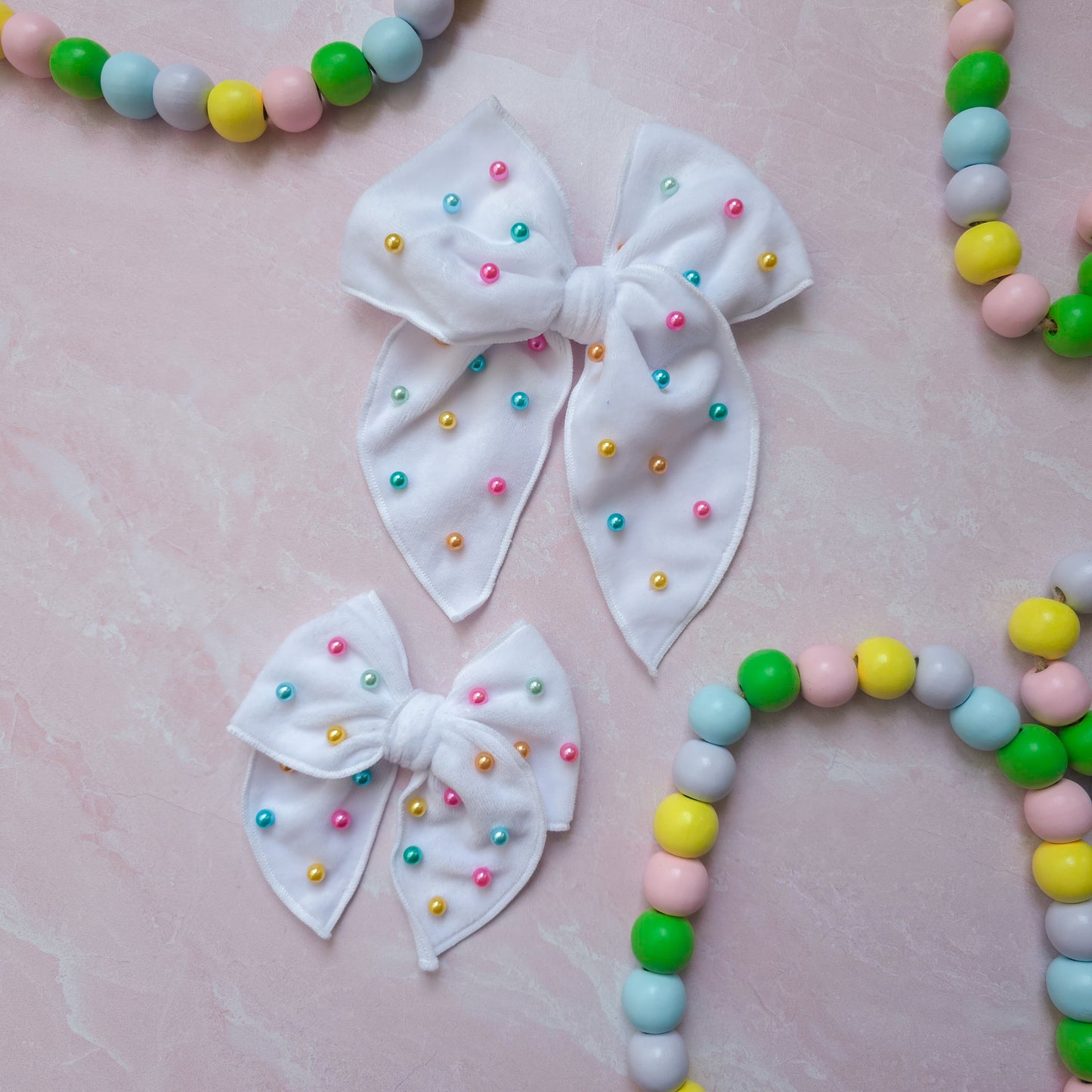 Easter Pearl Bow