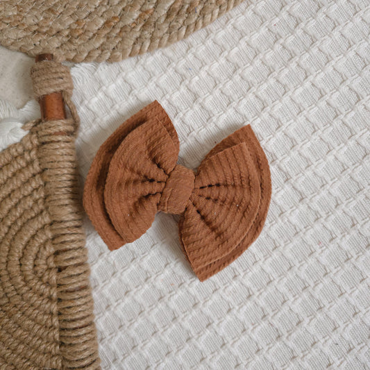 Mocha Double Bow