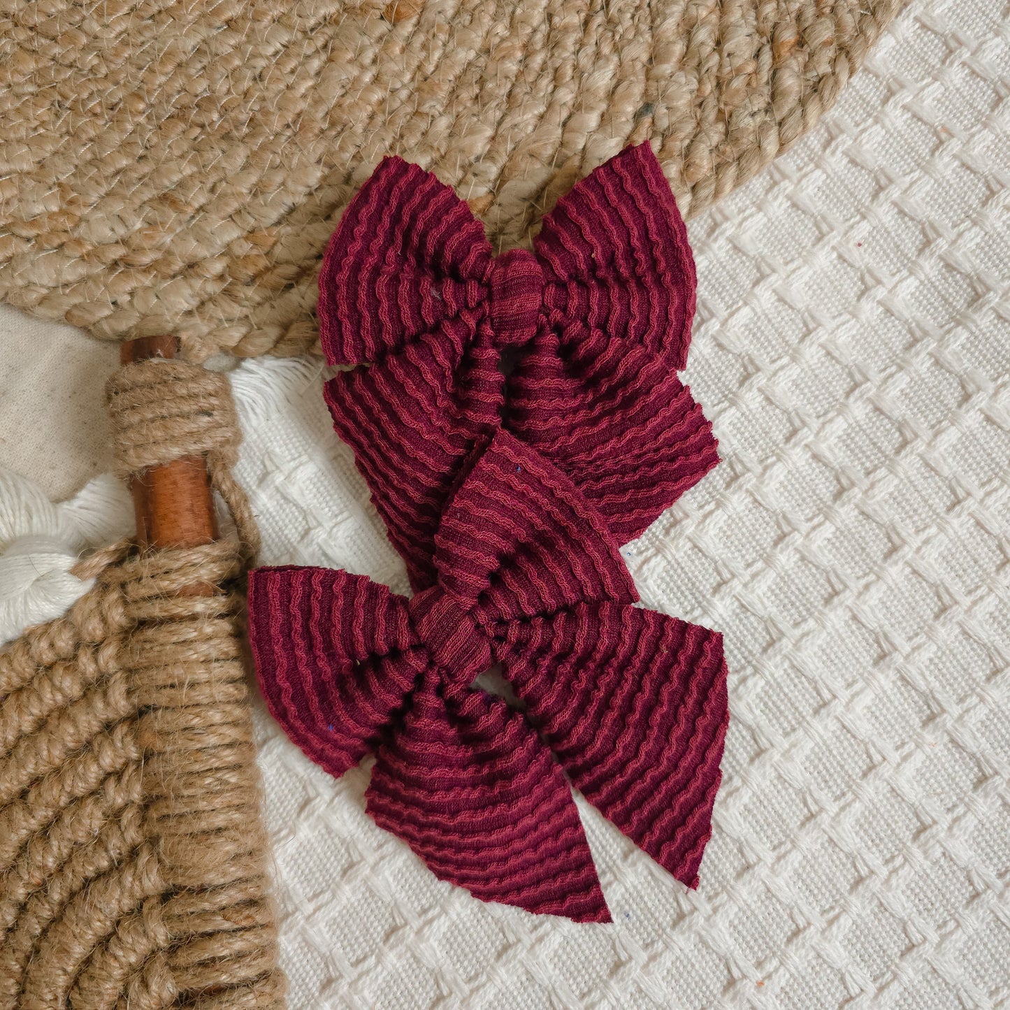 Burgundy Sailor Piggies
