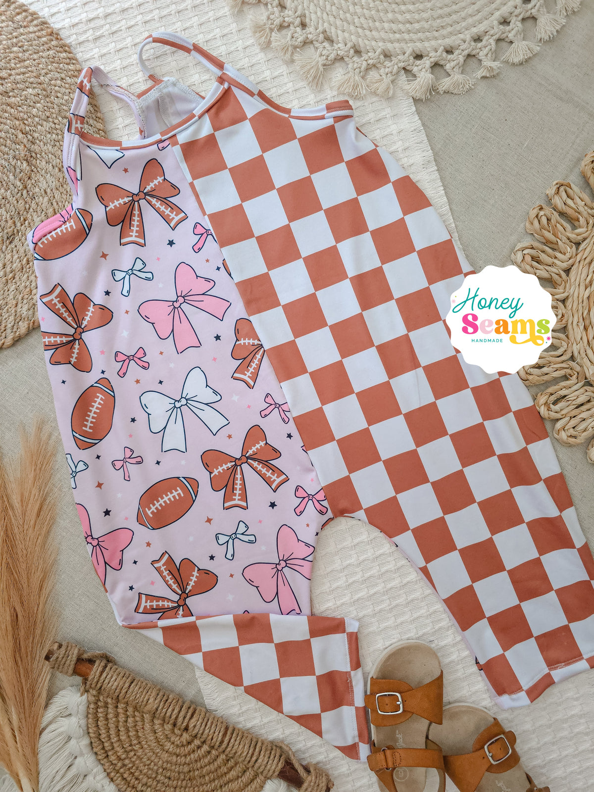 Football Split Terran Romper