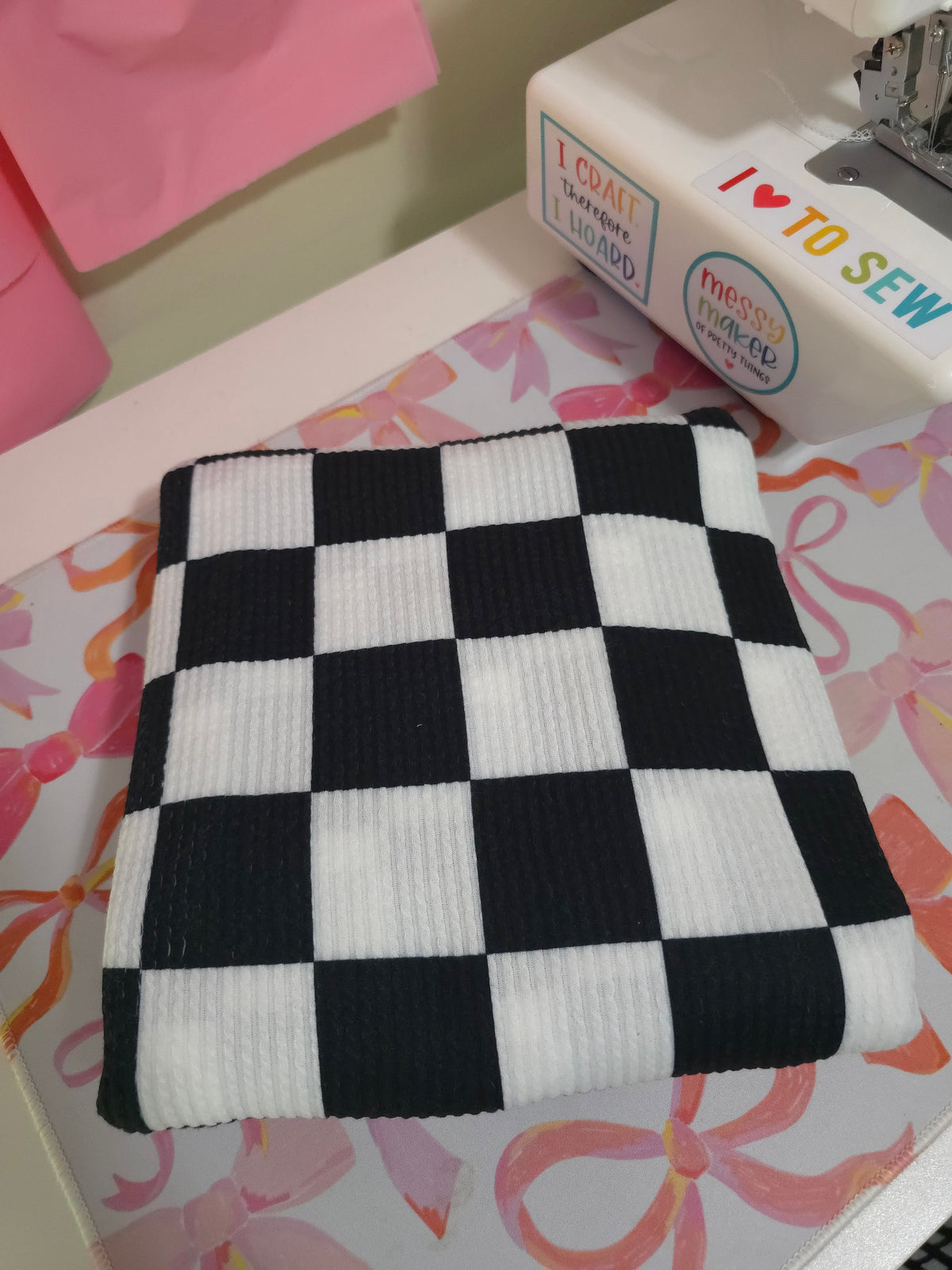 Classic Checkered Oversized Sweater